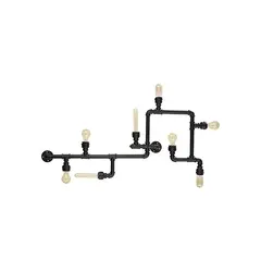 Светильник Ideal Lux Plumber PL8 136714 Nero