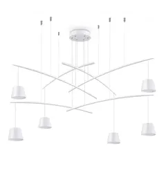 Люстра Ideal Lux Fish SP6 Bianco 196985