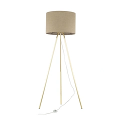 Торшер TK-Lighting UMBERTO LINEN GOLD 1 16036