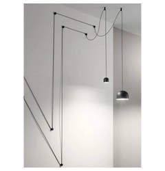 Підвісний світильник Ideal Lux TALL SP1 small 196800 Nero