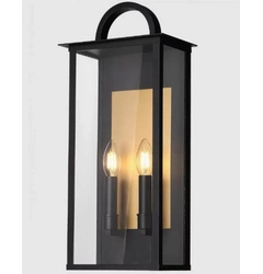 Уличный светильник CosmoLight W02548BK MALIBU