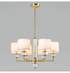 Люстра CosmoLight SUTTON P06692BR-WH