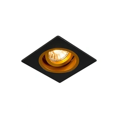 Светильник Zuma CHUCK DL SQUARE BLACK-GOLD 92706