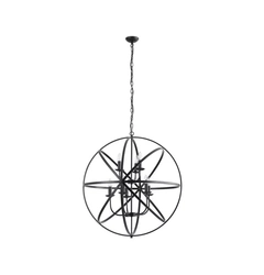 Люстра Searchlight ORBIT 2478-8BK