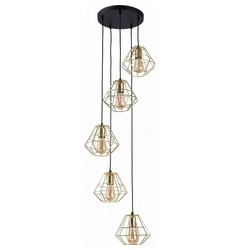 Люстра TK-Lighting DIAMOND Gold 1781
