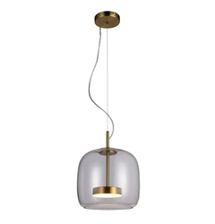Підвісний світильник, люстра Italux PND-17760A-BRSS-CL Caste LED 1x10W 3000K 850Lm IP20 золотий