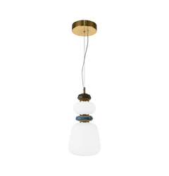 Підвісний світильник, люстра Italux PND-94981V-3C-GD Evans LED 1x12W 3000K 1500Lm IP20 золотий