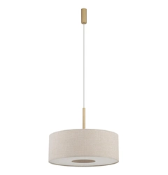 Підвісний світильник, люстра Nowodvorski 11652 Santana M E27 1x25W IP20 бежевий