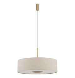 Підвісний світильник, люстра Nowodvorski 11653 Santana L E27 1x25W IP20 бежевий