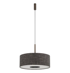 Підвісний світильник, люстра Nowodvorski 11659 Amarela M E27 1x25W IP20 графітовий
