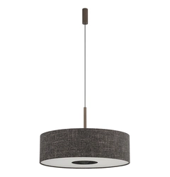 Підвісний світильник, люстра Nowodvorski 11660 Amarela L E27 1x25W IP20 графітовий
