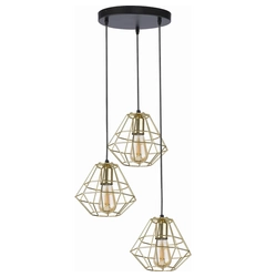 Люстра TK-Lighting DIAMOND Gold 4451