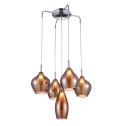 Підвісний світильник AZzardo Amber Milano AZ3172 copper