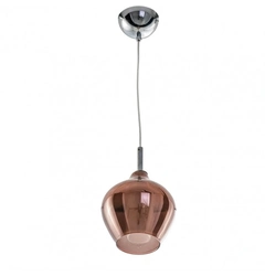 Підвісний світильник AZzardo Amber Milano 1 AZ3077 copper