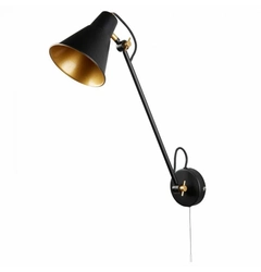 Бра Searchlight ADJUSTABLE WALL LIGHTS 6302BK