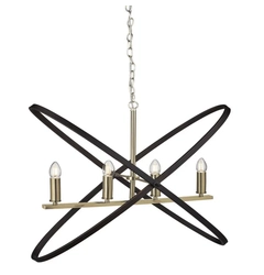 Люстра Searchlight HOOPLA 8244-4BZ