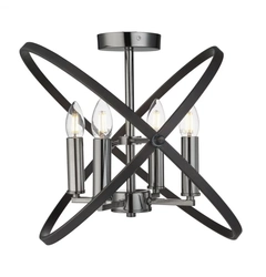 Люстра Searchlight HOOPLA 8344-4PW