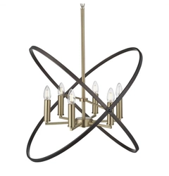 Люстра Searchlight HOOPLA 8246-6BZ