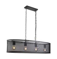 Люстра Searchlight FISHNET 2484-4BK