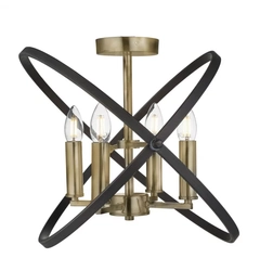 Люстра Searchlight HOOPLA 8344-4BZ