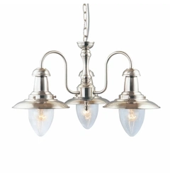 Люстра Searchlight Fisherman 5333-3SS