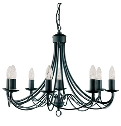 Люстра Searchlight Maypole 6348-8BK