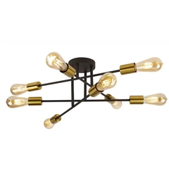 Люстра Searchlight ARMSTRONG 8048-8BK