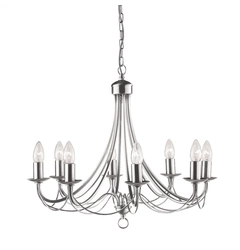 Люстра Searchlight Maypole 6348-8SS