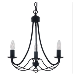 Люстра Searchlight Maypole 6343-3BK
