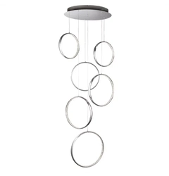 Люстра Searchlight RINGS 3166-6CC