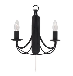 Бра Searchlight Maypole 6342-2BK
