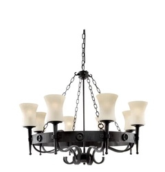 Люстра Searchlight Cartwheel 0818-8BK