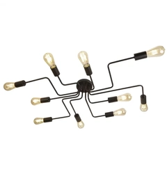 Люстра Searchlight CIRCUIT 99210-10BK