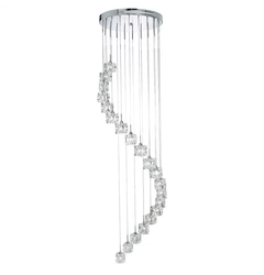Люстра Searchlight SCULPTURED ICE 6720-20-LED