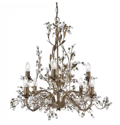 Люстра Searchlight Almandite 2498-8BR