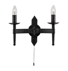 Бра Searchlight Cartwheel 2422-2BK