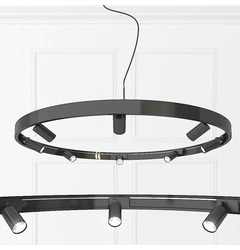 Тросовая серия люстр Superloop Lamp