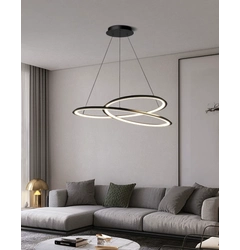 Люстра Pin Black Lamp