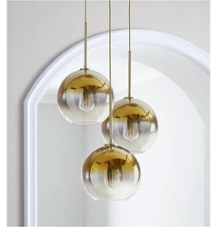 Одноламповая серия подвесных люстр SCULPTURAL GLASS