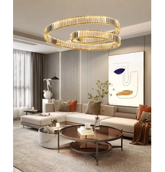 Люстра Pair Circle Crystal