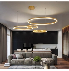 Люстра Кухо Golden Circle Lamp