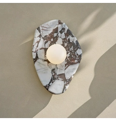 Настінний світильник Marble 055003/300-200 wt bk