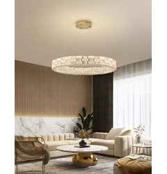 Люстра Luri Led Crystal 054043/100 gd