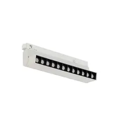 Магнітний трековий світильник Nowodvorski 11634 LVM Focus Out LED 1x9W 3000K 800Lm IP20 білий