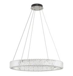 Підвісний світильник, люстра Nowodvorski 11706 Luxora Round LED 1x38W 3000K 3400Lm IP20 хром