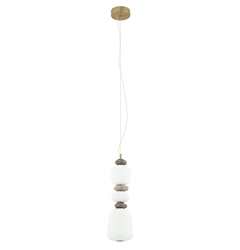 Підвісний світильник, люстра Nowodvorski 11701 Ceramic Vertical LED 1x19W 3000K 1500Lm IP20 білий