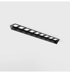 VARIO WALL WASHER 218 TRIMLESS, L205mm, W24.5mm, H45mm, LED 14W, 4000К, чорний (01.2185.14.940.BK + VARIO FRAME3)
