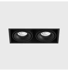 KARDAN 2, L210mm, W108mm, H80mm, LED 2х9W, 4000К, чорний (01.6110.26.940.BK)
