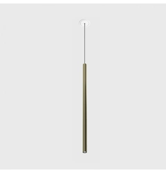 TUB XS P NANO, D15mm, H600mm, LED 2.4W, 3000К, латунь (03.0162.2.930.BR)
