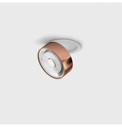SOL IN, D95mm, H33mm, LED 14W 4000K, білий/мідь (01.9533.14.940.WH/CP)
